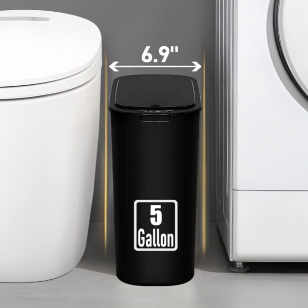 5 Gallon Motion Senor Bathroom Trash Can - Image 5